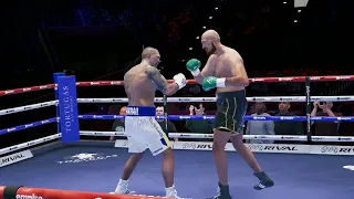 Undisputed  -  Oleksandr Usyk vs Tyson Fury  Simulation