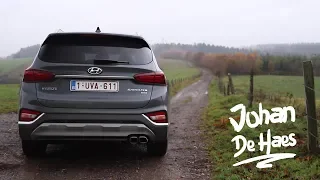 Hyundai Santa Fe 2.2CRDI 200 hp POV test drive