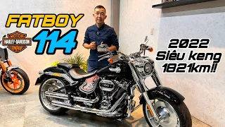 Harley Davidson FATBOY 114 2022 - Mới như xe thùng không điểm trừ kèm đồ chơi cơ bản mời anh em 😍🏍️