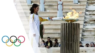 Handover of the Olympic Flame for the Rio 2016 Olympic Games