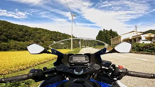 Exploring Gifu, Japan 4K Motorcycle POV tour on 150cc beautiful countryside