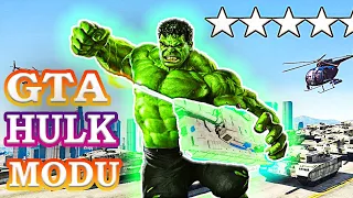 YEŞİL HULK🔥GTA 5 MODS🔥YEŞİL DEV!! - GTA 5 Hulk Modu-DÜNYANIN EN GÜÇLÜ PRO HULKU OLDUM