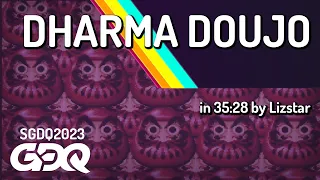 Dharma Doujo by Lizstar in 35:28 - Summer Games Done Quick 2023