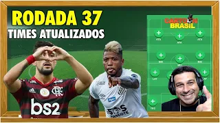 DICAS RODADA 37 - CARTOLA FC 2020 - TIMES ATUALIZADOS