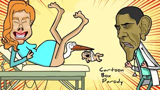 Delivers A Baby | Cartoon Box Parody #35 | Funny Pregnant Cartoons