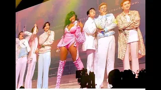 Megan Thee stallion performing with BTS in PTD concert @ SOFI stadium LA