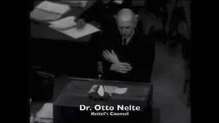 Nuremberg Trial Day 173 (1946) Keitel Closing Arguments by Dr. Otto Nelte (AM)