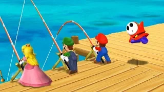Mario Party 9 Step It Up - Peach vs Mario vs Luigi vs Shy Guy Master Difficulty| Cartoons Mee