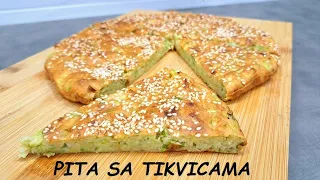 Brza pita sa samo jednom tikvicom,tako je socna i ukusna da cete je praviti svaki dan