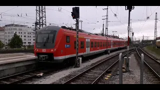 Nürnberg Hbf mit ICE 4, Centralbahn und mehr