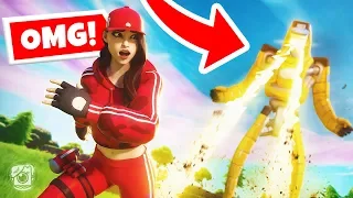 ESCAPE the GIANT BANANA ROBOT... or DIE! (Fortnite Death Run)