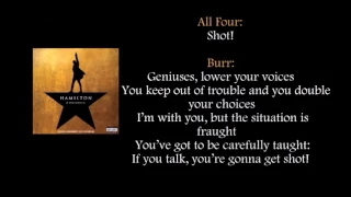 Hamilton   My Shot Karaoke