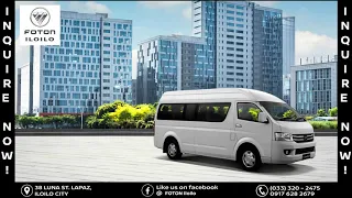 FOTON ILOILO SHUTTLE SERVICE SERIES LOW DOWNPAYMENT!