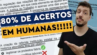 COMO ACERTAR 80% das QUESTÕES de HUMANAS no ENEM sem estudar muito!