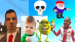 FIND the MEMES *How to get ALL 6 NEW Memes* SHREK SPRITE GNOME BABY SKULL EMOJI MR BEAN! Roblox