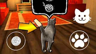 ИГРАЮ против СУМАСШЕДШАЯ КОШКА! Страшный ХОРРОР игра Cat Fred Evil Pet