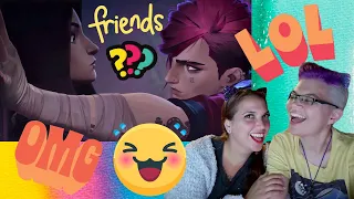 Lesbian Couple React to Arcane Memes Part 2