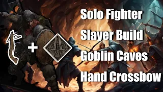 Hand Crossbow on Slayer Fighter IS ACTUALLY STRONG? | Solo Fighter Gameplay | Dark and Darker