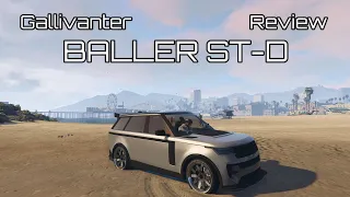 GTAO Car Review [The Gallivanter Baller ST-D SUV]