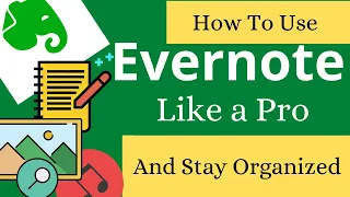 How To Use Evernote Like a Pro And Stay Organized