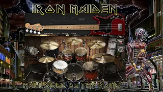 Iron Maiden: Hallowed Be Thy Name (drum and bass only)