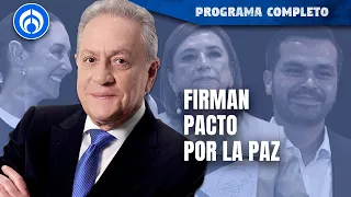 Episcopado reúne a candidatos presidenciales en pro de la paz | PROGRAMA COMPLETO | 11/03/24