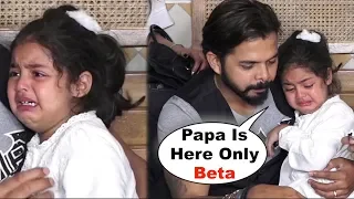 Sreesanth CONSOLES Crying Daughter Sanvika At Event