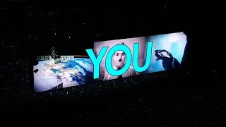 U2 - Intro & The Blackout -  eXPERIENCE + iNNOCENCE Tour -  The O2 Arena, London - 2018