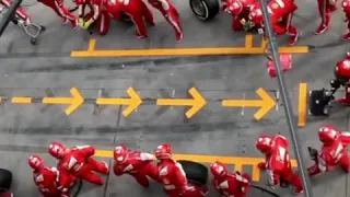 PERFECT PITSTOP FOR FERNANDO ALONSO F1 MELBOURNE 2013 *MUST WATCH*