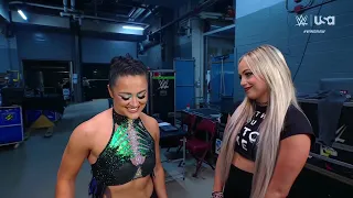 Liv Morgan Asks Lyra Valkyria If Becky Lynch "If She's Always Been a B--!" on WWE Raw (May 13, 2024)