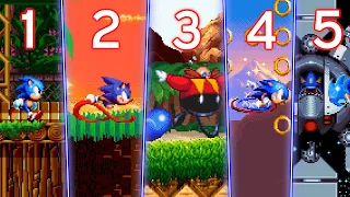 If Sonic 4 Episode 2 16-bit was real ~ Sonic Mania Plus mods & Sonic Fan Games ~ Gameplay