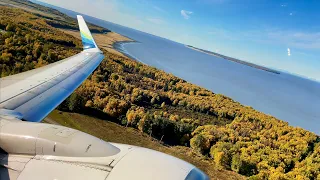 [4K] – Stunning Fall Anchorage Takeoff – Alaska Airlines – Boeing 737-700 – N613AS – SCS Ep. 802