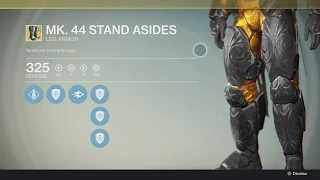 Best Exotic Titan Boots in Destiny (MK. 22 Stand Asides)