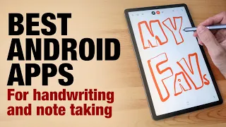 Best Android Apps for Handwriting and Note Taking