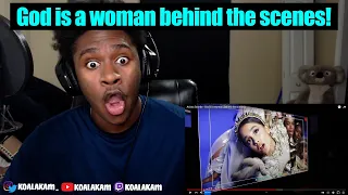 how'd did they do THIS!? Ariana Grande - God is a woman (behind the scenes) (reaction)