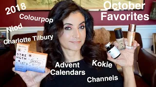 October Favorites 2018| Products, channels