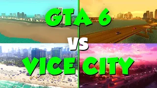 GTA 6 (2025) vs Vice City (2002) Trailer Remake