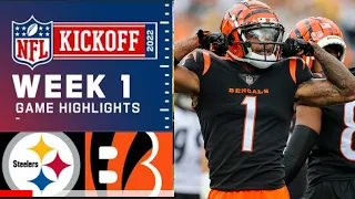 Pittsburgh Steelers vs Cincinnati Bengals | NFL Week 1 | Full Game Highlights