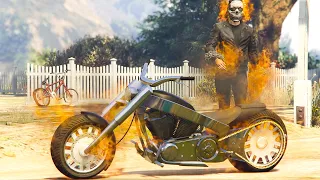 GTA V Ghost Rider: In Search of Ghost🏍️ | Blazing Through Los Santos! 🔥| Hemant Gaming