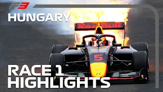 F3 Race 1 Highlights | 2020 Hungarian Grand Prix