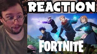 Gor's "Fortnite" Jujutsu Kaisen Break the Curse! Teaser Trailer REACTION