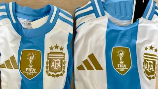 Argentina Jersey 2024 Fan vs Player