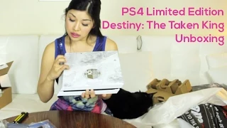 PS4 Destiny: The Taken King Bundle Unboxing (With Cats!)