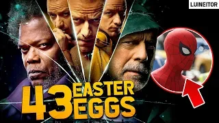 GLASS - 43 Secretos, Referencias, Cameos, Curiosidades y Easter Eggs de la película!! Luineitor