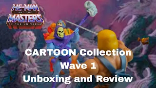 MOTU Origins Cartoon Collection Wave 1 Unboxing and Review | DDTR