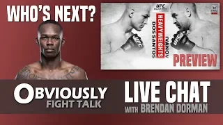 MMA LIVE CHAT: UFC Boise Preview, UFC's 'WWE Era', Adesanya's Next Fight (w/ Brendan Dorman)