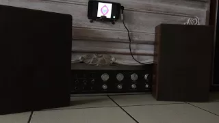 Grundig Box 203M Loudspeakers REVOX B750 amplifier