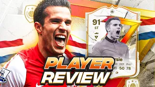 5⭐4⭐ 91 GOLAZO ICON VAN PERSIE PLAYER REVIEW | FC 24 Ultimate Team