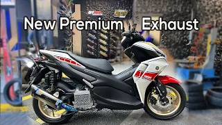 New Exhaust for Yamaha Aerox WGP | 99 Racing