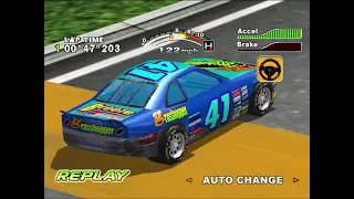Daytona USA 2001 ~ Sea-Side Street Galaxy Replay [Dreamcast]